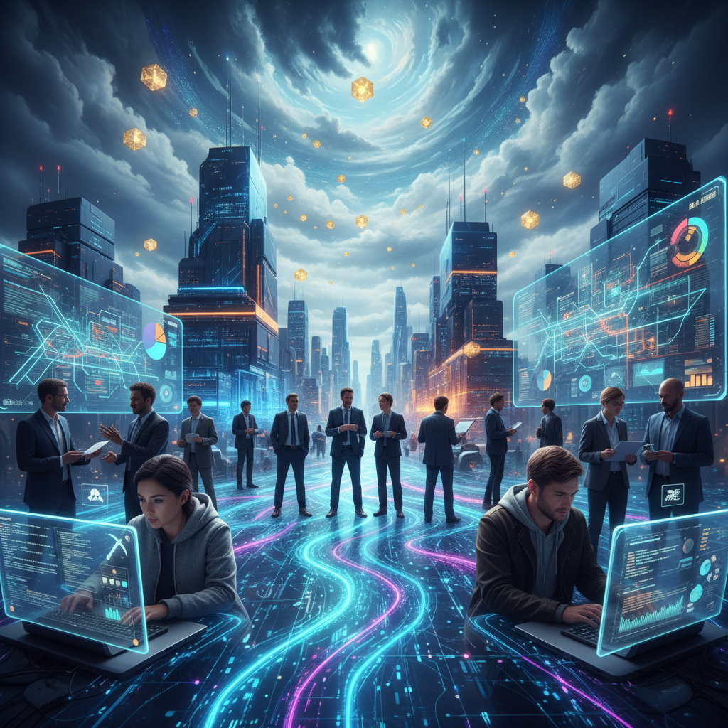 detailed visual description relevant to Introduction: Navigating the Cloud Gold Rush in 2024